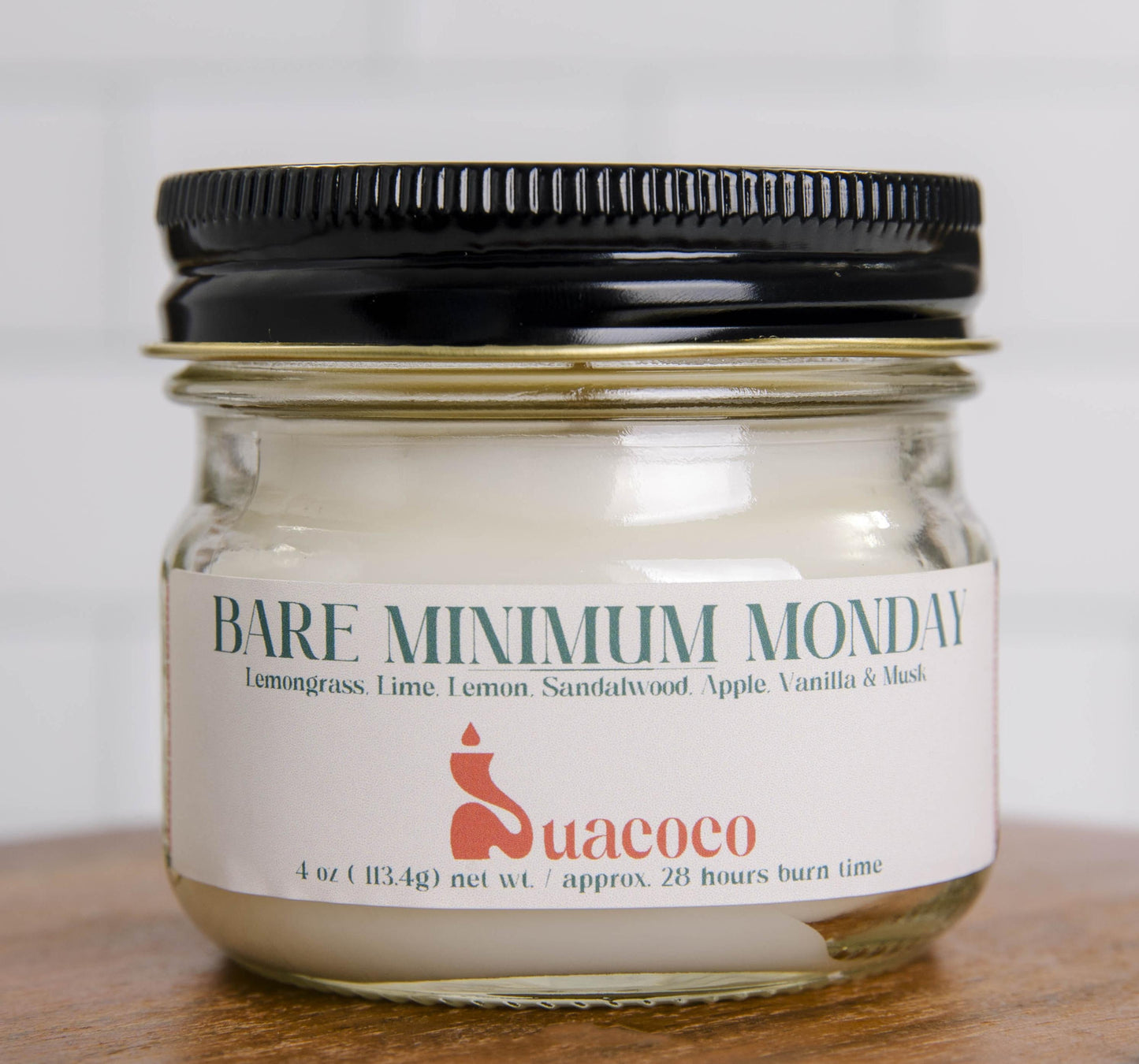 Bare Minimum Monday - Lemongrass, Sandalwood, Musk