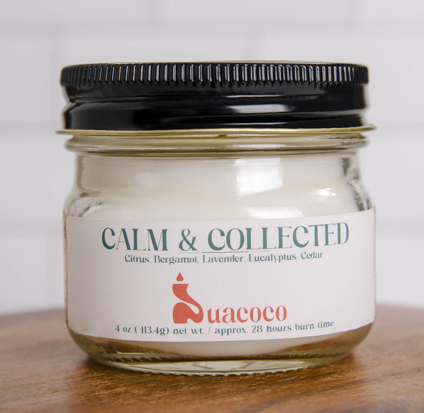 Calm & Collected - Bergamot, Lavender, Eucalyptus, Cedar