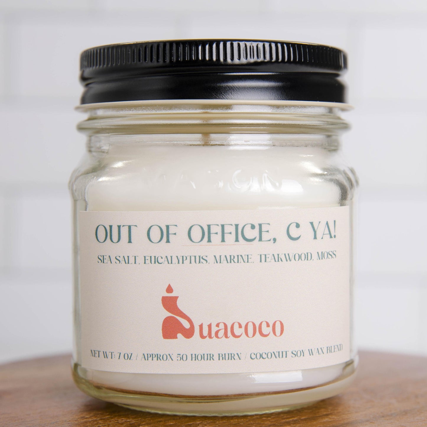 Out of Office, C Ya! - Sea Salt, Marine, Moss, Teakwood, Patchouli