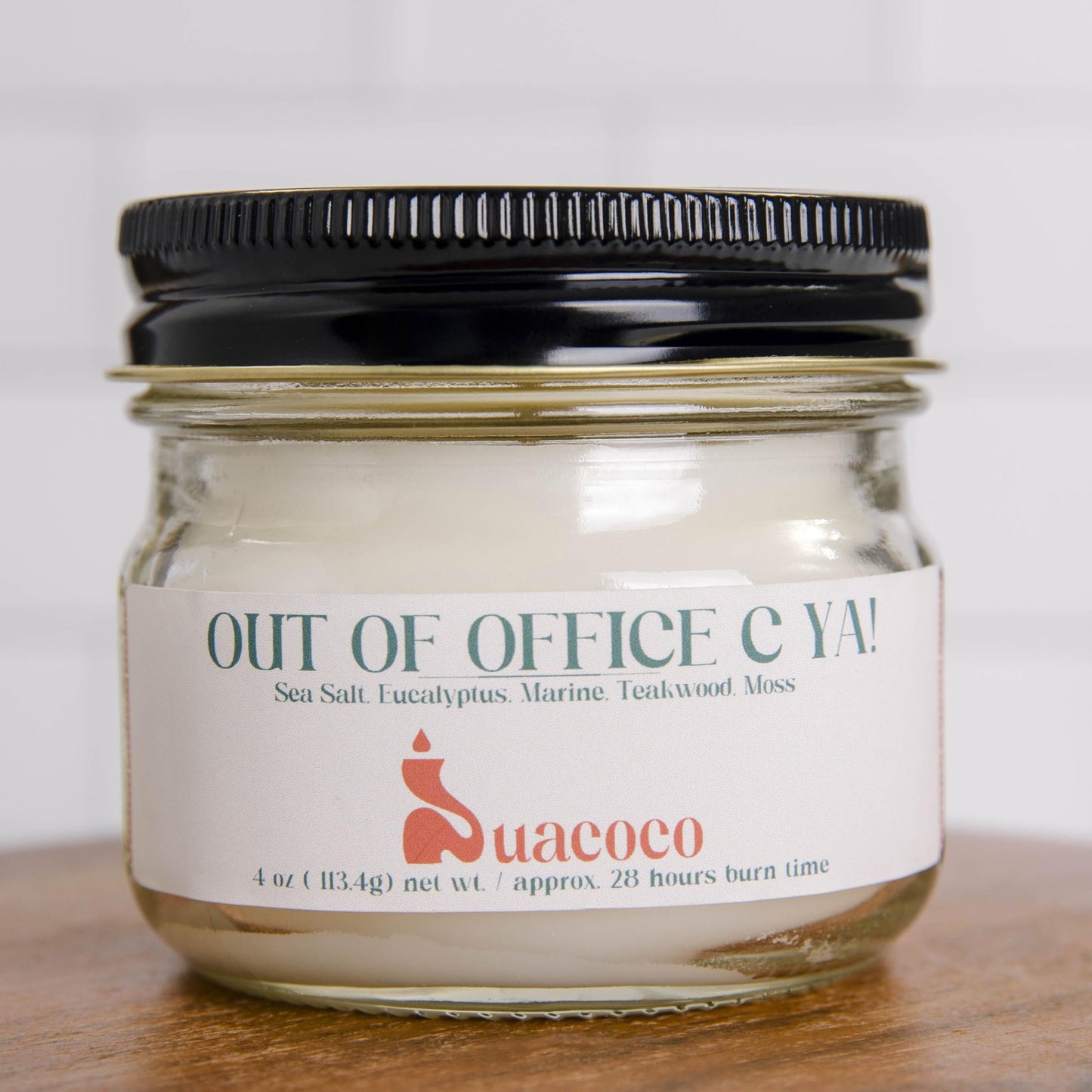 Out of Office, C Ya! - Sea Salt, Marine, Moss, Teakwood, Patchouli