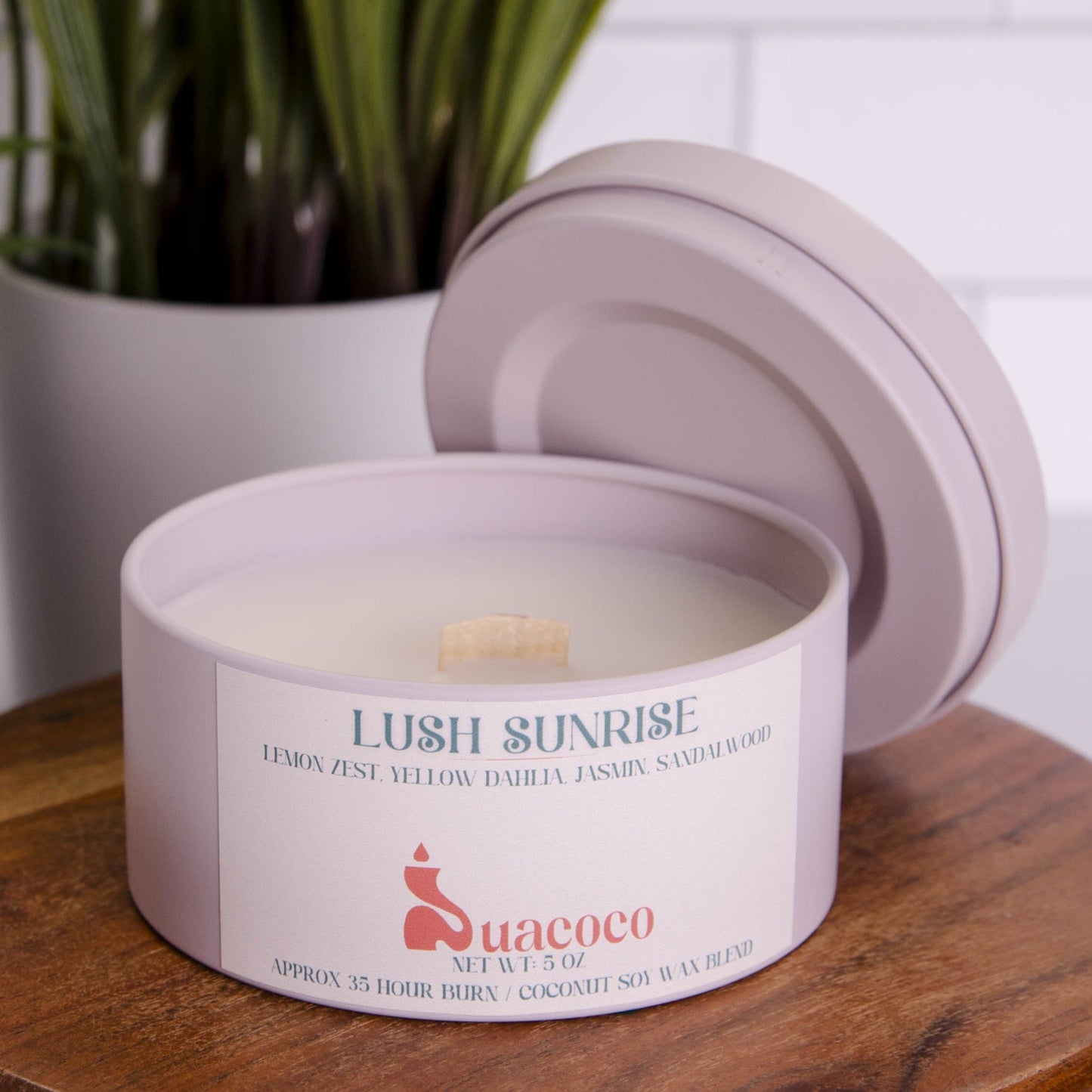 Lush Sunrise - Lemon Zest, Yellow Dahlia, Jasmine, Sandalwood, Amber