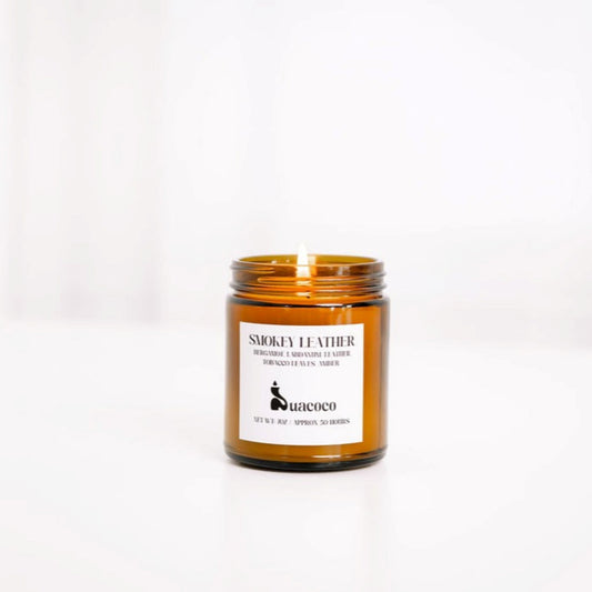 Smokey Leather - Clove, Bergamot, Labdanum, Leather, Amber