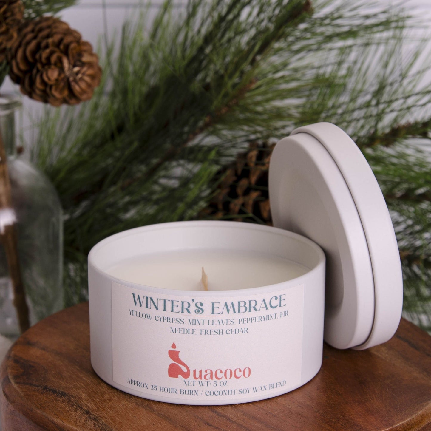 Winter's Embrace - Yellow Cypress, Mint, Peppermint, Fir, Cedar